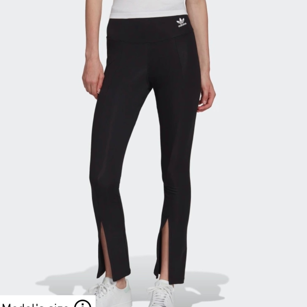 Adidas split hem pants